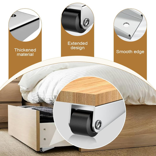 MoveEase™ Compact Caster Quad