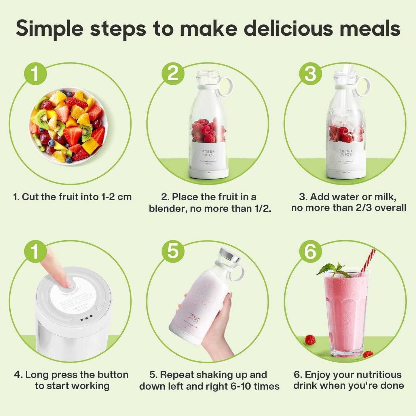 On-The-Go Juicer Pro | USB Rechargeable