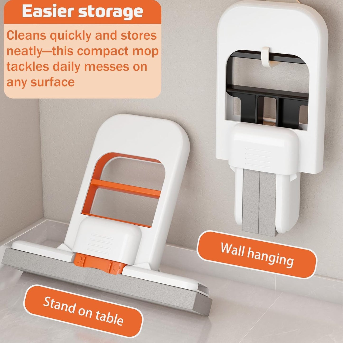 CleanClick™ Compact Surface Mop