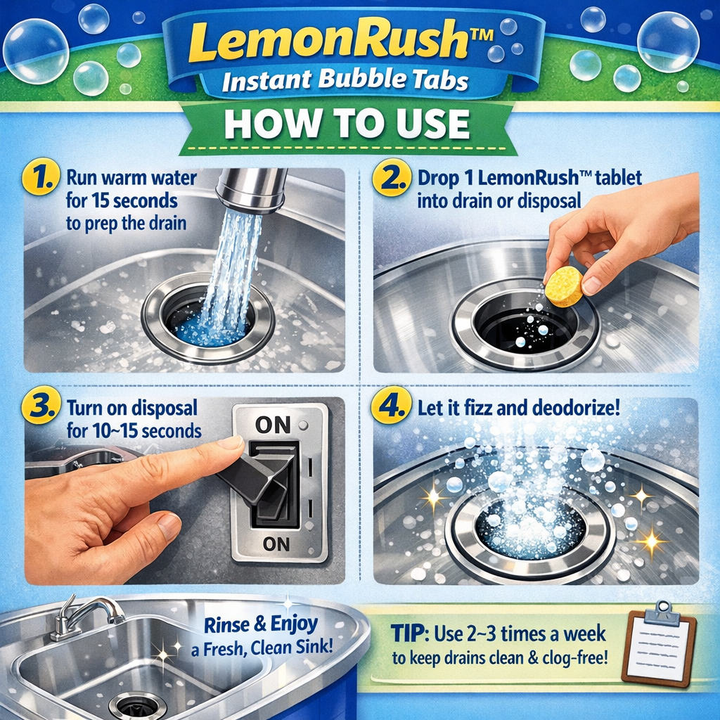 LemonRush™ Instant Bubble Tabs